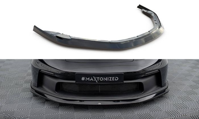 Porsche 911 992 GT3 2021+ Frontläpp / Frontsplitter Maxton Design i gruppen Bilmodeller / Porsche / 992 2018+ hos DDESIGN AB (PO-911-992-GT3-FD1G)