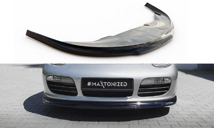 Porsche Boxster / Cayman 987 2004-2009 Frontsplitter V.1 Maxton Design i gruppen Bilmodeller / Porsche / 987 Cayman 05-12 / Styling hos DDESIGN AB (PO-BO-S-987-FD1G)