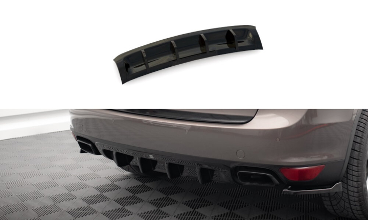 Porsche Cayenne Mk2 2010-2014 Bakre Splitter V.1 Maxton Design i gruppen Bilmodeller / Porsche / Cayenne 10+ / Styling hos DDESIGN AB (PO-CAY-2-RS1)