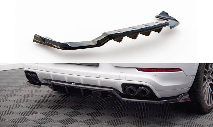 Porsche Cayenne Coupe Mk3 2019-2023 Bakre Splitter / Diffuser Maxton Design i gruppen Bilmodeller / Porsche / Cayenne 10+ / Styling hos DDESIGN AB (PO-CAY-3-C-RD1G-RD2G)