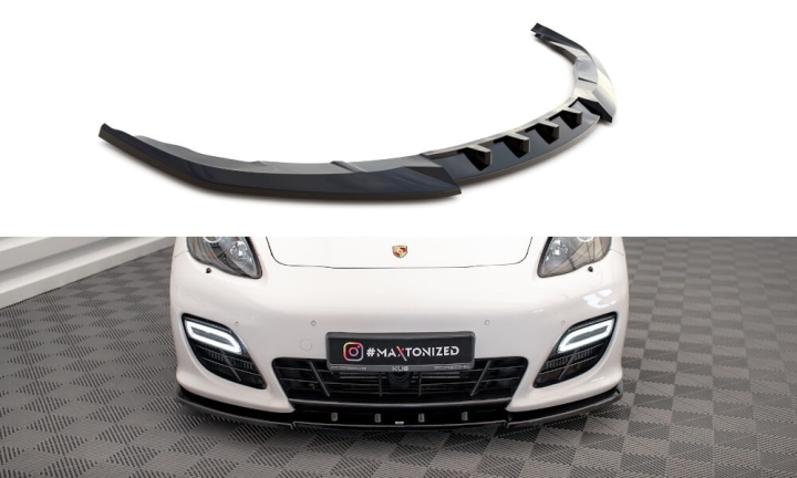 Porsche Panamera Turbo 970 2009-2013 Frontsplitter V.1 Maxton Design i gruppen Bilmodeller / Porsche / 970 Panamera 09-16 / Styling hos DDESIGN AB (PO-PA-970-TURBO-FD1)