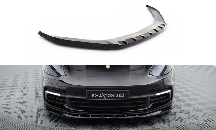 Porsche Panamera E-Hybrid 971 2016-2020 Frontsplitter V.1 Maxton Design i gruppen Bilmodeller / Porsche / 971 Panamera 16+ hos DDESIGN AB (PO-PA-971-H-FD3G)