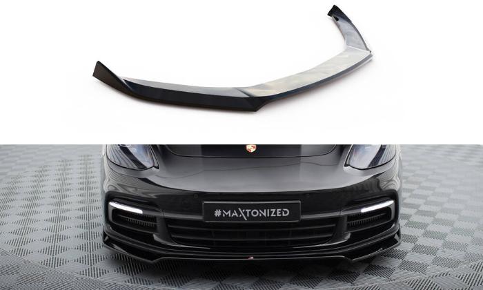 Porsche Panamera E-Hybrid 971 2016-2020 Frontsplitter V.2 Maxton Design i gruppen Bilmodeller / Porsche / 971 Panamera 16+ hos DDESIGN AB (PO-PA-971-H-FD4G)