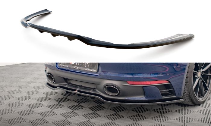 Porsche 911 Carrera Aero / Carrera S Aero 992 2019+ Bakre Splitter / Diffuser V.1 Maxton Design i gruppen Bilmodeller / Porsche / 992 2018+ hos DDESIGN AB (PO911992CAAERORD1GRD3G)