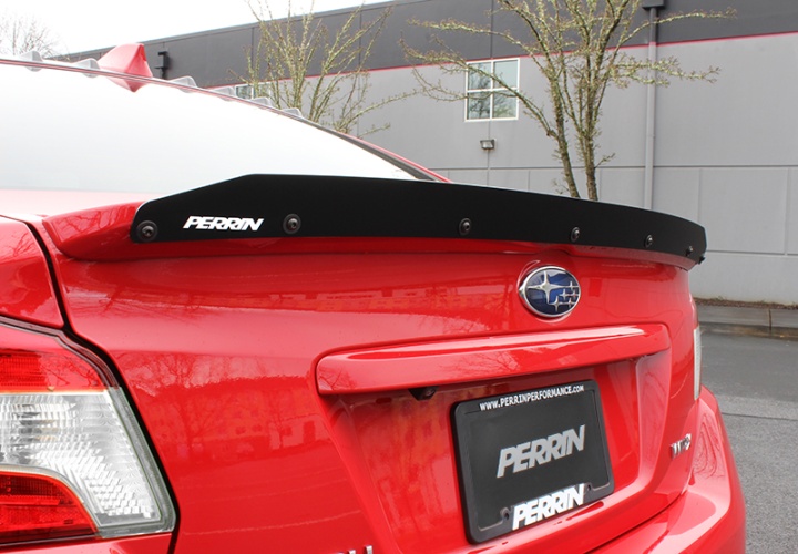 PSP-BDY-402BK Subaru WRX / STI 2015-2021 (Med låga OEM-vingen) Gurney Flap PERRIN