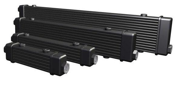 Oljekyl SlimLine SLM 141mm Setrab i gruppen Universala produkter / Tuning / Kylning / Oljesystem / Oljekylare hos DDESIGN Scandinavia AB (Q-SLM-141)