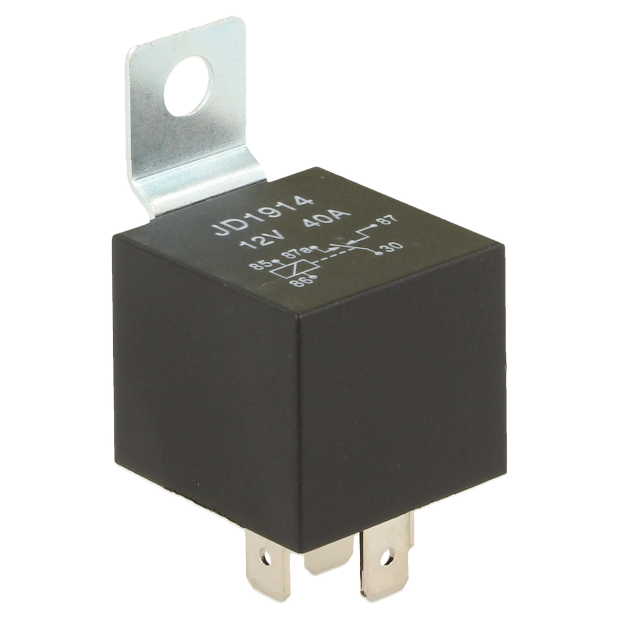 Relä 12V - 5 Poler - changeover kontakt - 40A Max QSP Products | DDESIGN