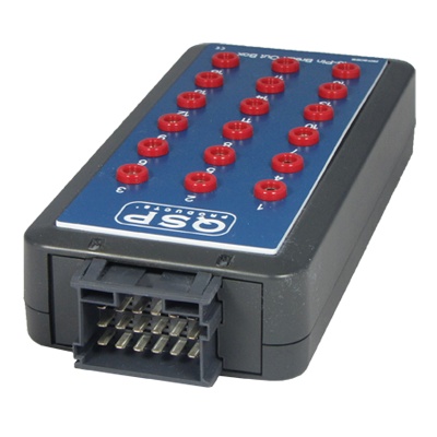 QCB-18-RUB 18-pin Checkbox - Gummiskal QSP Products