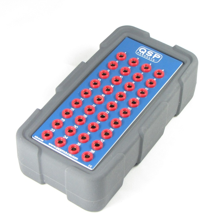 QCB-36-RUB 36-pin Checkbox - Gummiskal QSP Products