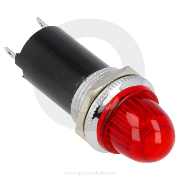 QE2019 Varningslampa Röd - 12V QSP Products