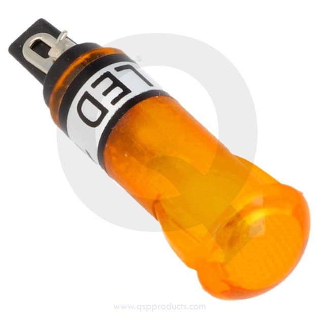 QE2035 Varningslampa Amber - 12V LED QSP Products