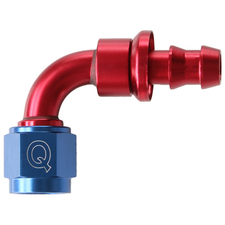 QG536-9012 90° AN12 Slangände - push-on QSP