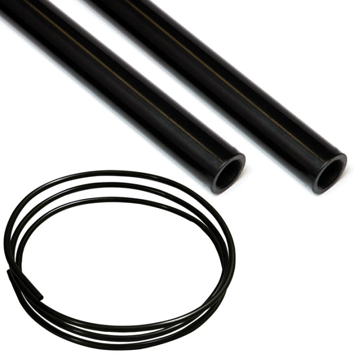 QGTUBE127BLACK-2M Aluminiumrör Svarta 5/16” 2 Meter QSP