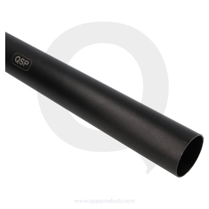 QHHSA-102-BLK Aluminiumrör Rak (50cm) 102mm Svart QSP Products