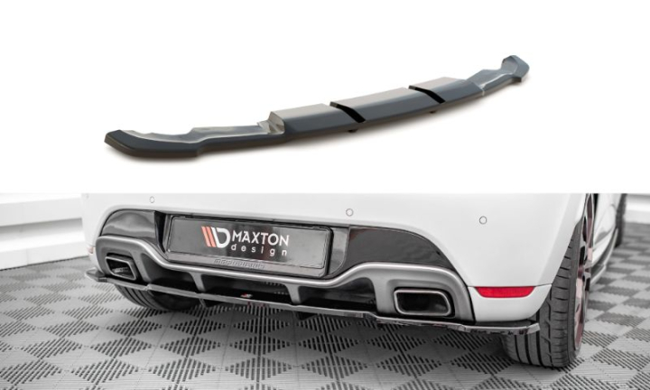 Renault Clio RS Mk4 2013-2019 Bakre Splitter / Diffuser med Splitters Maxton Design i gruppen Bilmodeller / Renault / Clio 4 12-19 hos DDESIGN AB (RE-CL-4-RS-RD1G-RD2G)