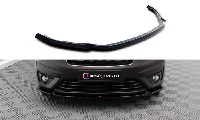 Renault Express Mk2 2020- Frontsplitter V.1 Maxton Design i gruppen Bilmodeller / Renault / Express MK2 2020+ hos DDESIGN AB (RE-EX-2-FD1G)