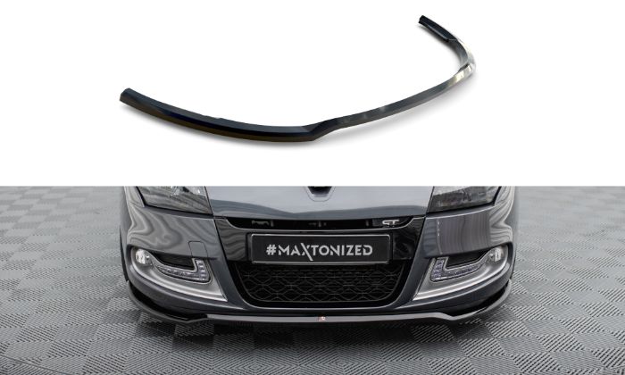 Renault Megane GT Mk3 Facelift 2012-2013 Frontsplitter V.1 Maxton Design i gruppen Bilmodeller / Renault / Megane 08-16 / Styling hos DDESIGN AB (RE-ME-3-GT-FD1G)