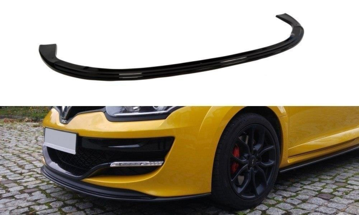 Renault Megane MK3 RS 2010 - 2015 Frontläpp / Frontsplitter V.1 Maxton Design i gruppen Bilmodeller / Renault / Megane 08-16 / Styling hos DDESIGN AB (RE-ME-3-RS-FD1G)