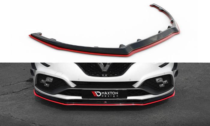 Renault Megane IV RS 2018+ Frontsplitter V.3 Maxton Design i gruppen Bilmodeller / Renault / Megane 16+ hos DDESIGN AB (RE-ME-4-RS-FD2G-FD2RRED)