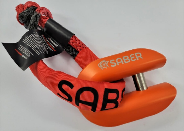 SBR-AWSCO Saber 7075 Alloy Winch Schackel - Cerakote Orange