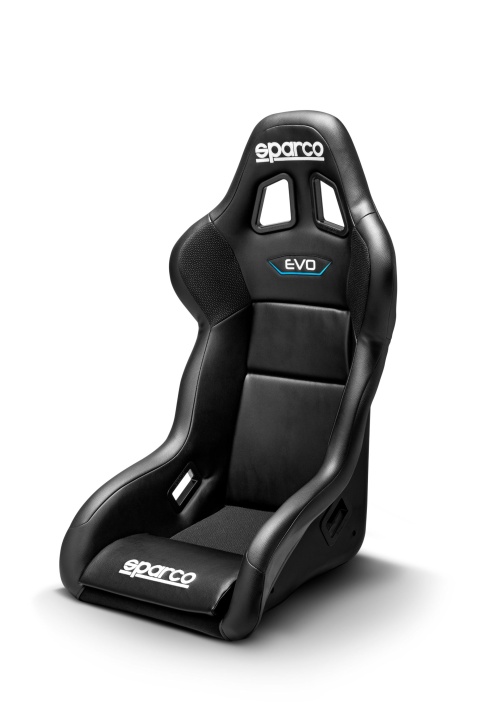 Tävlingsstol EVO SKY QRT Svart/Vinyl FIA 8855-1999 Sparco