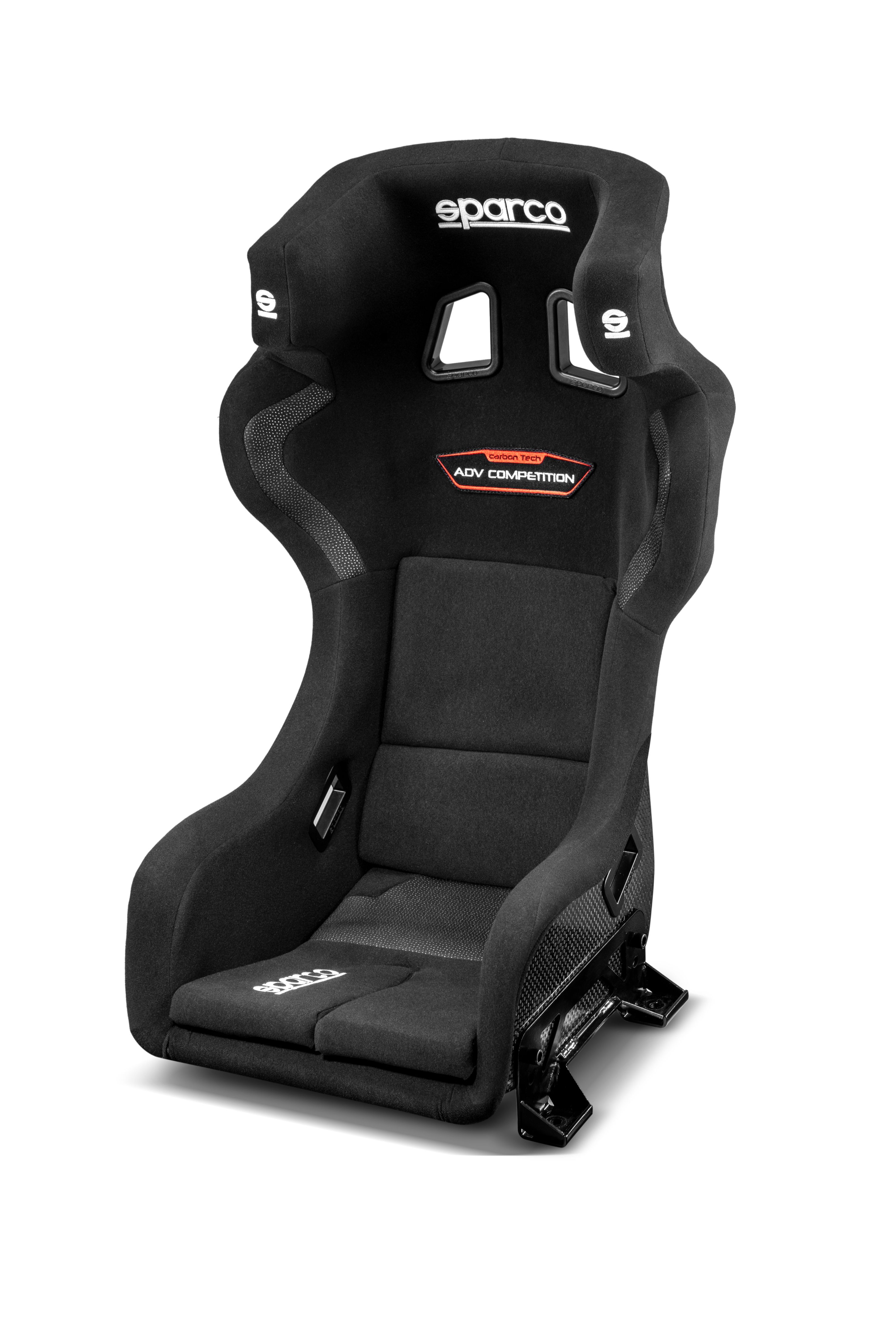 Sparco ADV Competition Racingstol Storlek: M/L, Svart, FIA: 8862-2009