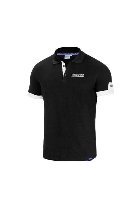 Polotröja Corporate Sparco (XXL, Vit)