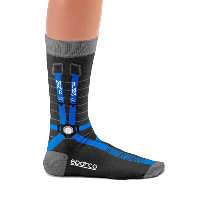 Sparco Design Strumpor Storlek: 36/40, Färg: Svart/Röd Sparco