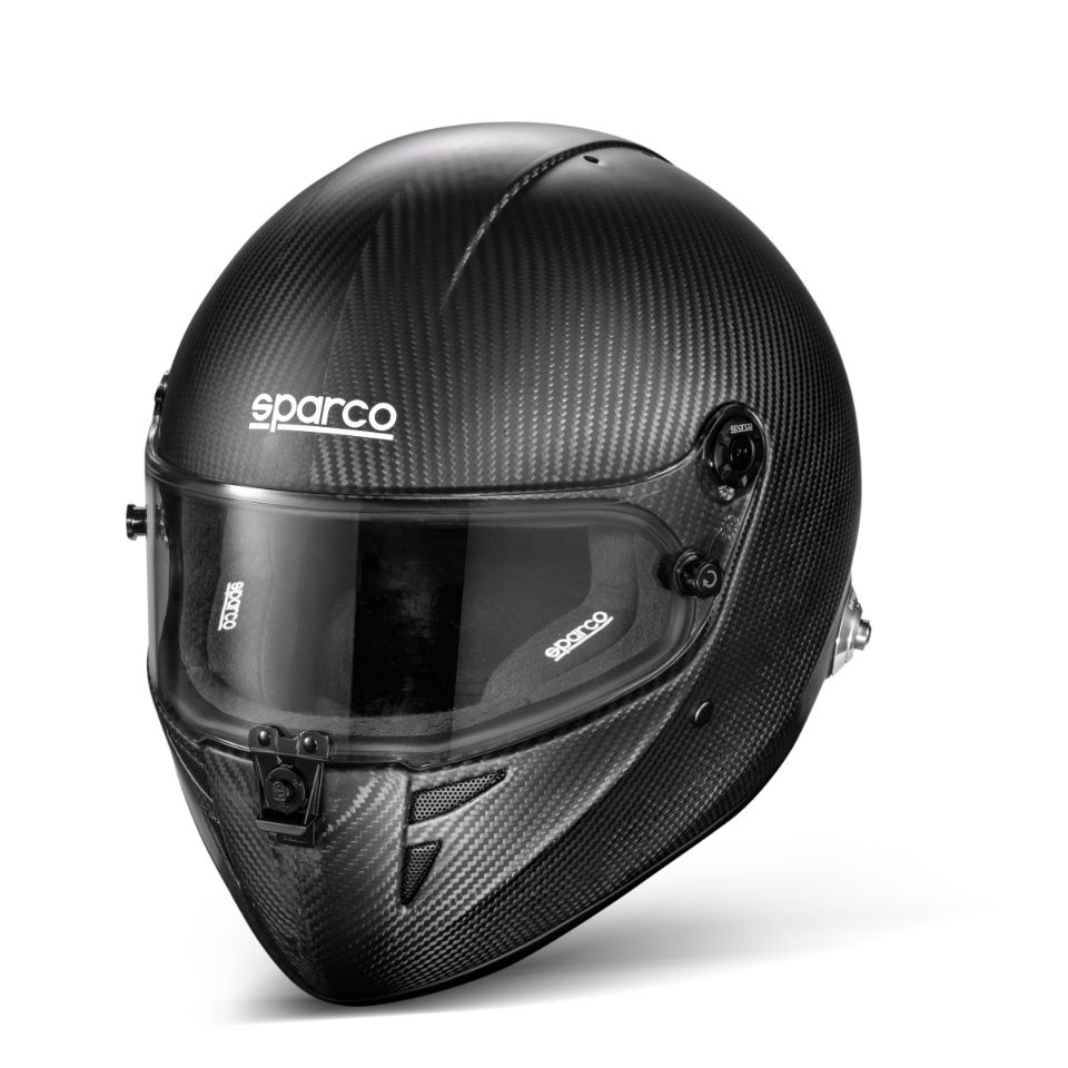 Stealth Rf Carbon Racinghjälm Storlek: XS, Färg: Svart Sparco