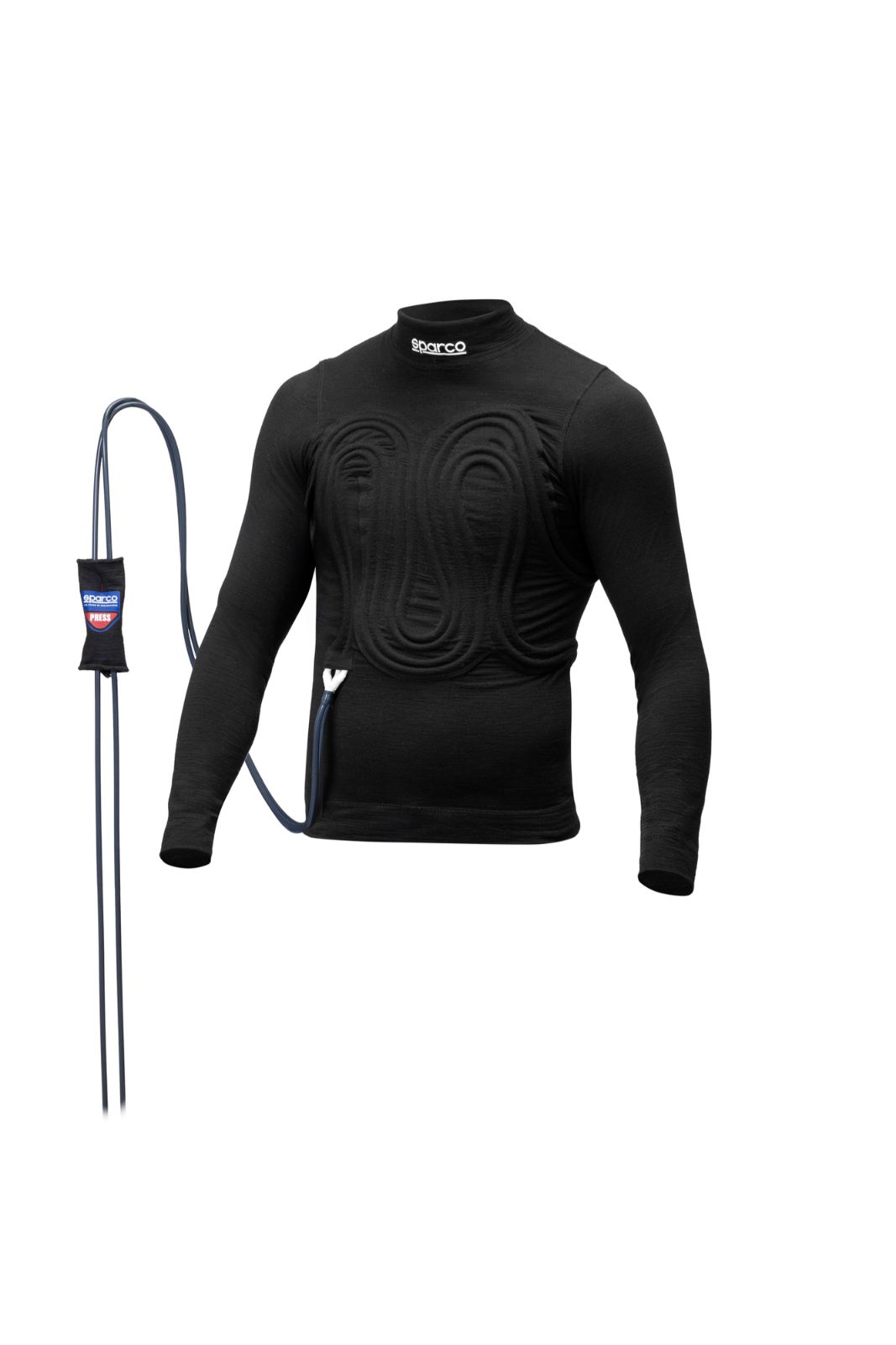 FIA/SFI Kylande Underställströja Storlek: S, Färg: Svart Sparco