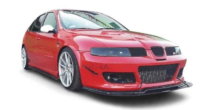 SE-LE-1-CU-FD1G-CNCA Seat Leon Cupra Mk1 2002-2005 Hybrid Frontsplitter V.1 Maxton Design