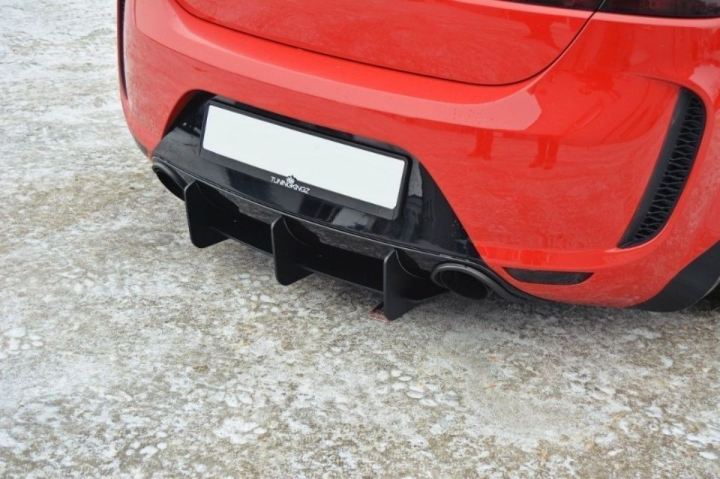 Seat Leon MK2 (MS Design) 2005-2009 Racing Diffuser Maxton Design i gruppen Bilmodeller / Seat / Leon Mk2 05-11 / Styling / Bakspoiler hos DDESIGN AB (SE-LE-2-MS-CNC-RS1A)