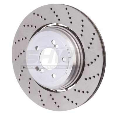 BRR48081 BMW M5 E60 E61 / M6 E63 E64 Bromsskiva Bak Höger - 370mm SHW Performance i gruppen Välj bilmodell / BMW / 5-serie (E60-E61) 03-10 / Bromsar / Bromsskivor hos DDESIGN Scandinavia AB (SHW-BRR48081)