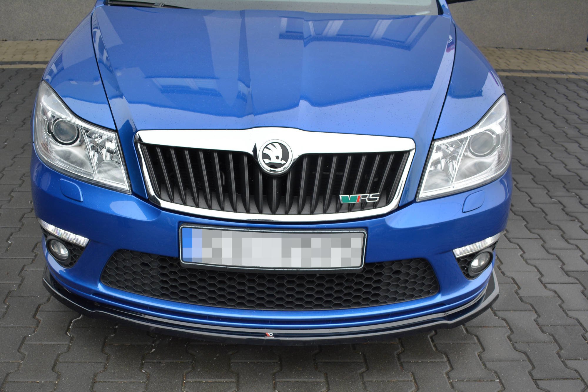 Skoda Octavia RS MK2 Facelift 2008-2013 Frontsplitter V.2 Maxton Desig