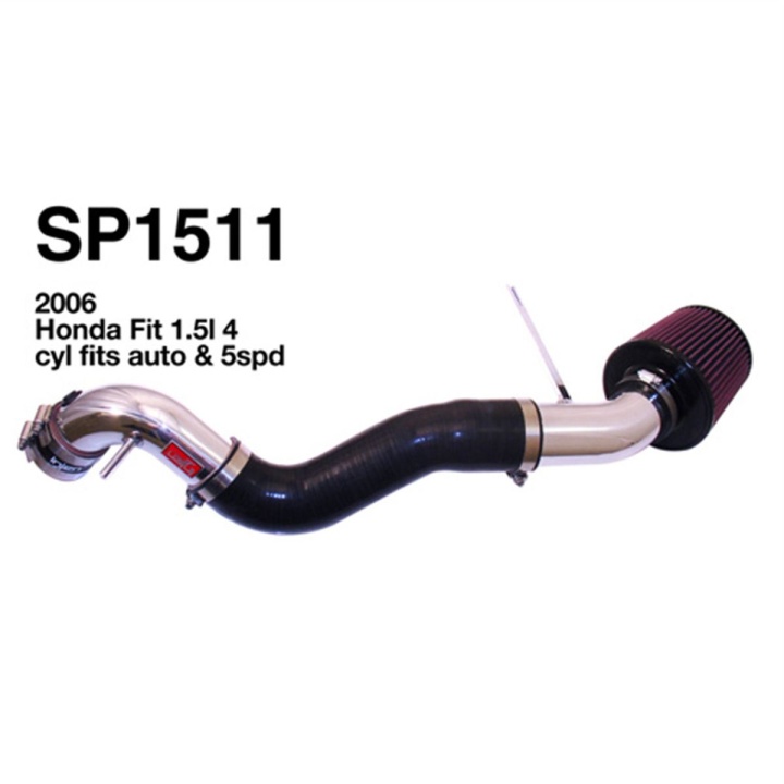 SP1511P-1948 Honda Fit / Jazz 1.5L 4 Cyl. 07-08 Polerat CAI Kalluftsintag Luftfilterkit Injen