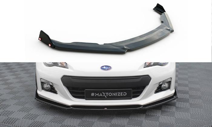 Subaru BRZ 2012-2017 Frontsplitter V.1 med Splitters Maxton Design i gruppen Bilmodeller / Subaru / BRZ 12-21 / Styling / Frontläppar hos DDESIGN AB (SU-BRZ-1-FD1G-FSF1B)