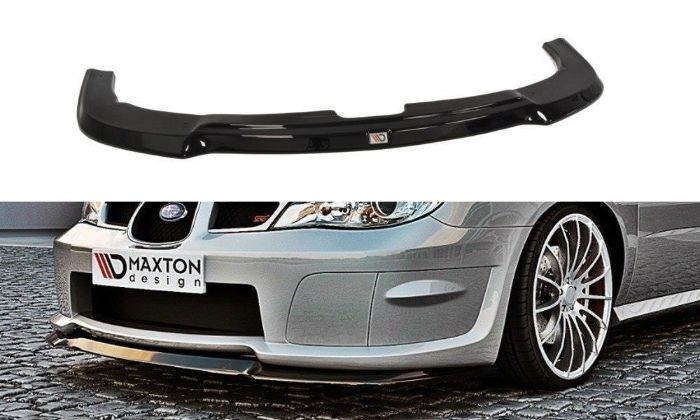 Subaru Impreza WRX STI (Hawkeye) 2006-2007 Frontläpp / Frontsplitter Maxton Design i gruppen Bilmodeller / Subaru / Impreza inkl. WRX - STI 00-07 / Styling / Frontläppar hos DDESIGN AB (SU-IM-2F-WRX-STI-FD1G)