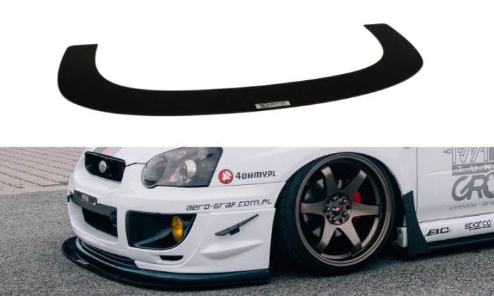 SU-IM-2F2-WRX-STI-CNC-FD1 Subaru Impreza WRX STI 2003-2006 Racingsplitter V.1 Maxton Design