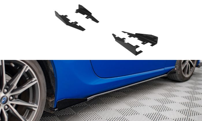 Subaru BRZ MK1 Facelift 2017-2020 Add-On Splitters Maxton Design i gruppen Bilmodeller / Subaru / BRZ 12-21 / Styling / Sidokjolar hos DDESIGN AB (SUBRZ1FCNC-SF1G)