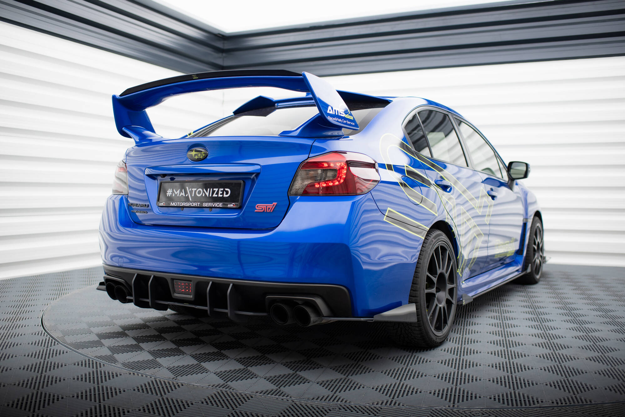 Subaru WRX STI Mk1 2014-2021 Street Pro Diffuser V.1 Maxton Design