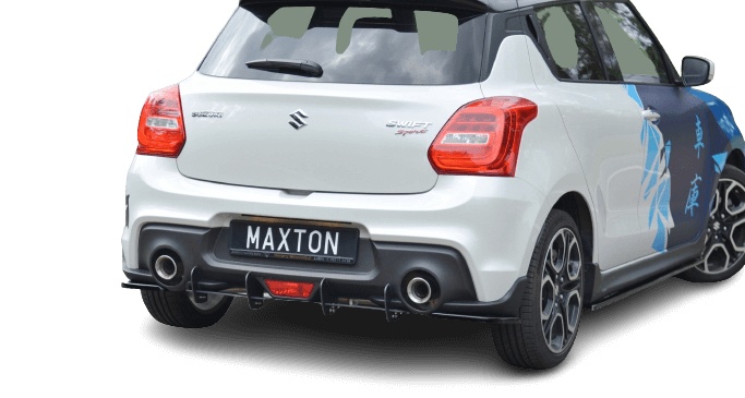 SZ-SW-6-SPORT-CNC-RS1A Suzuki Swift 6 Sport 2018+ Race Diffuser Maxton Design