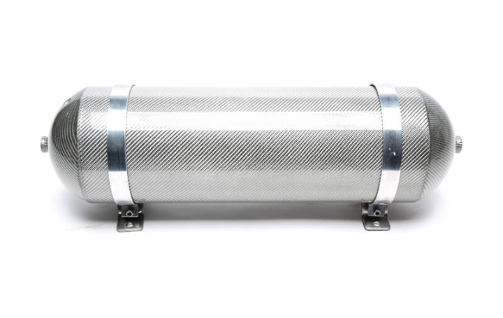 11.5L Silver / Kolfiberdraperad Sömlös Lufttank Till Luftfjädring TA Technix i gruppen Universala produkter / Chassi / Luftfjädring / Lösa delar för luftfjädring / Lufttankar hos DDESIGN Scandinavia AB (TA-LF5021)