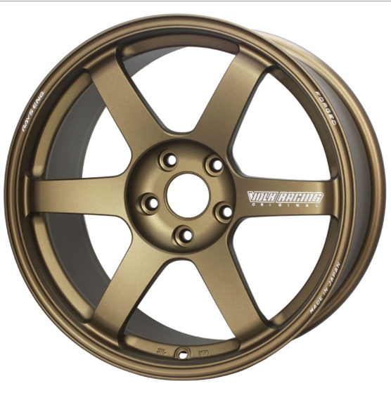 TE37SAGA18110B TE37 Saga 18x11.0 Bronze Volk Racing RAYS