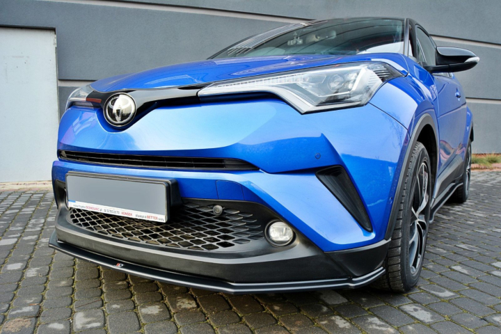 Toyota C-HR 2016-2019 Frontläpp / Frontsplitter V.1 Maxton Design i gruppen Bilmodeller / Toyota / C-HR 17+ hos DDESIGN AB (TO-CH-R-1-FD1G)