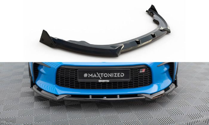 Toyota GR86 Mk1 2021- Frontsplitter V.1 med Splitters Maxton Design i gruppen Bilmodeller / Toyota / GR 86 21+ hos DDESIGN AB (TO-GR86-1-FD1G-FSF1B)