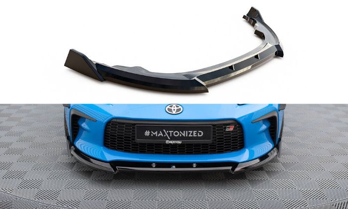 Toyota GR86 Mk1 2021- Frontsplitter V.3 Maxton Design i gruppen Bilmodeller / Toyota / GR 86 21+ hos DDESIGN AB (TO-GR86-1-FD3G)