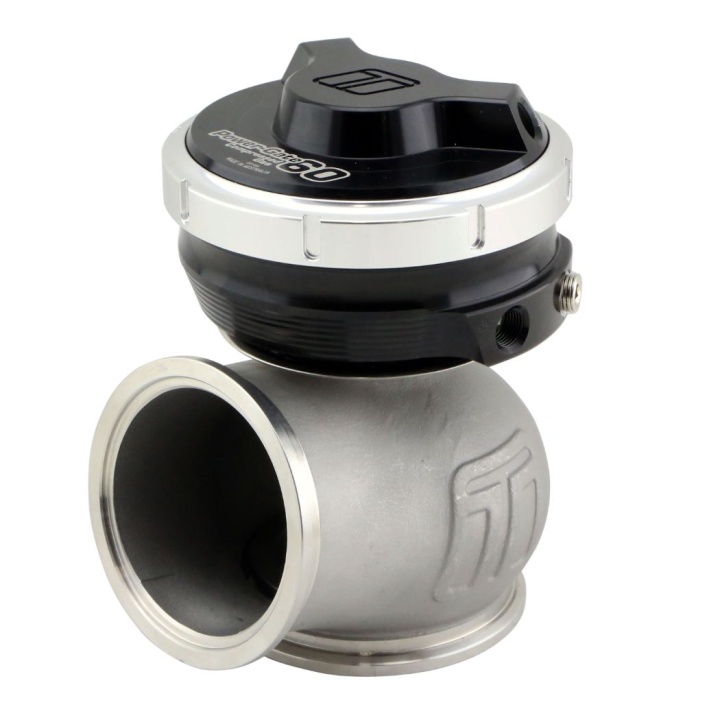 TS-0555-1202 WG60 GenV Power-Gate 60mm CG (CO2) Wastegate - 5psi Svart Turbosmart