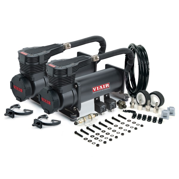 Viair 485C Gen.2 Dualpack Svarta Kompressorer Luftfjädring CE-märkta i gruppen Universala produkter / Chassi / Luftfjädring / Lösa delar för luftfjädring / Kompressorer för luftfjädring hos DDESIGN Scandinavia AB (VA-48542)