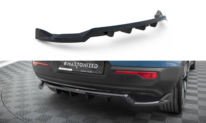 Volvo C40 MK1 2021+ Bakre Splitter / Diffuser Maxton Design i gruppen Bilmodeller / Volvo / C40 2021+ hos DDESIGN AB (VO-C40-1-RD1G-RD2G)