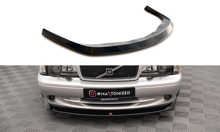 Volvo C70 Mk1 1997-2005 Frontsplitter V.1 Maxton Design i gruppen Bilmodeller / Volvo / C70 97-06 / Styling hos DDESIGN AB (VO-C70-1-FD1)